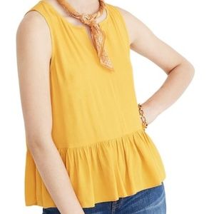 Madewell Peplum Top